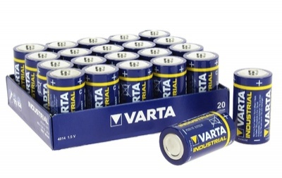 Piles Varta LR14  1.5 Volts x20